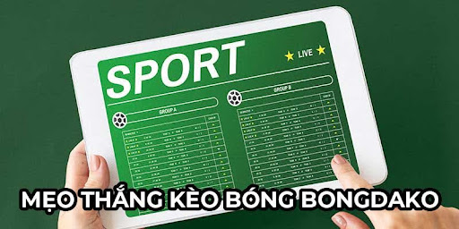 Mẹo Thắng Kèo Bóng Bongdako – Chiến Lược Cá Cược Hiệu Quả