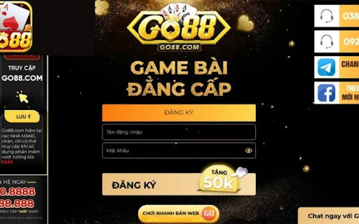 Join Free Game Portal Go88 Today to Access its Attractive Gaming Options