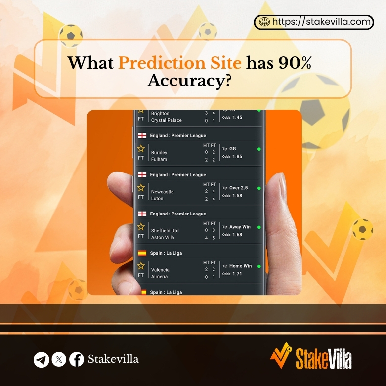 What Prediction Site has 90% Accuracy?